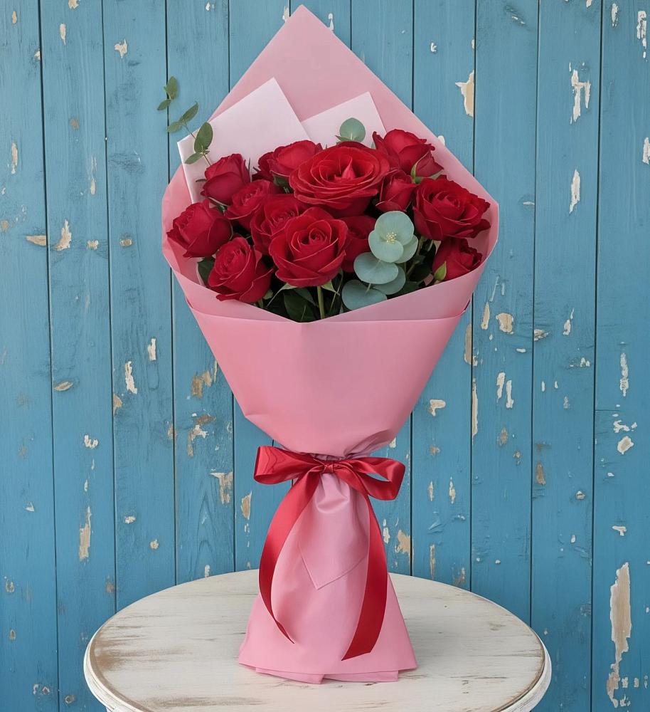 Букет цветов из: Розы в Шигоны