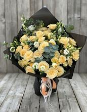 Букет цветов из:  Розы и Лизиантусы #REPLACE_PRED# Шигоны