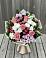 Букет цветов из: Альстромерии, Гвоздики, Розы и Хризантемы в Шигоны
