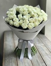 Букет 35 Белых роз в Шигоны