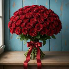 Букет Красные розы Блэк Меджик в Шигоны