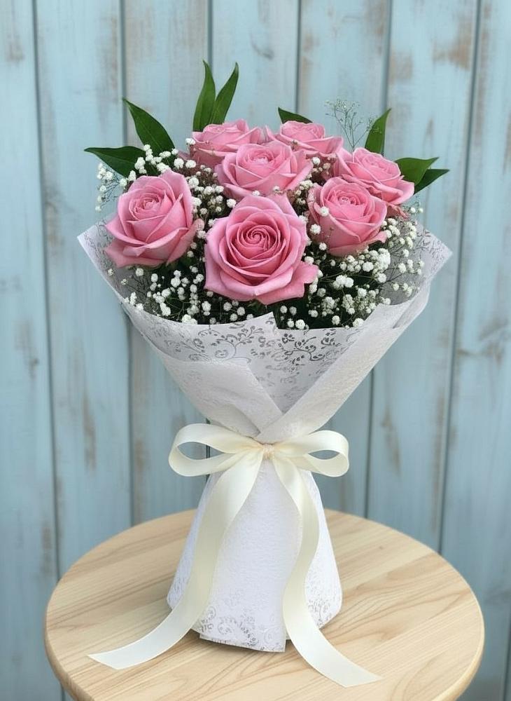 Букет цветов из: Розы в Шигоны