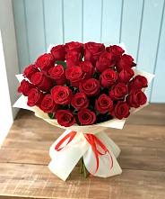 Букет 29 Красных роз в Шигоны