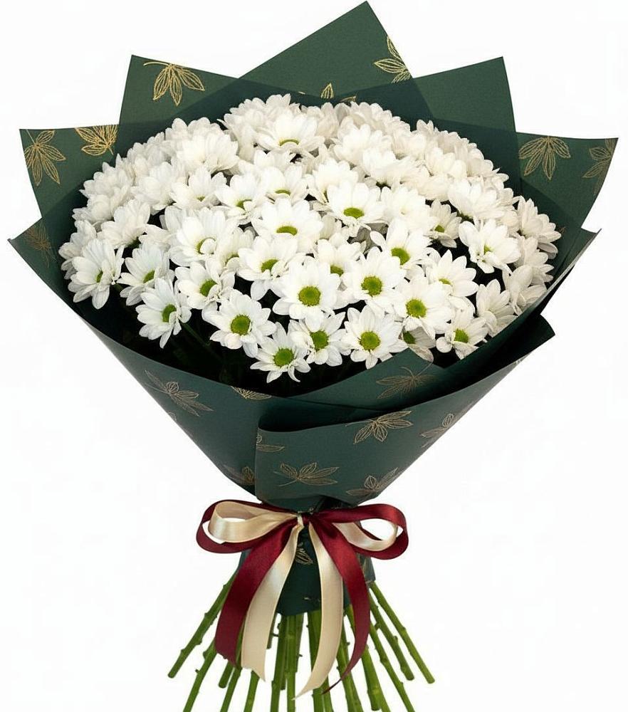 Букет цветов из: Хризантемы в Шигоны