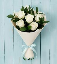 Букет цветов из:  Розы в Шигоны