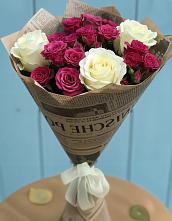 Букет цветов из:  Розы #REPLACE_PRED# Шигоны