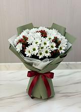 Букет цветов из:  Хризантемы в Шигоны