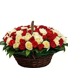 Премиум букет из: Розы #REPLACE_PRED# Шигоны