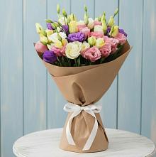 Букет цветов из:  Лизиантусы #REPLACE_PRED# Шигоны