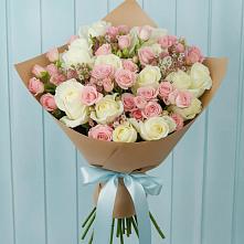 Букет цветов из:  Розы в Шигоны